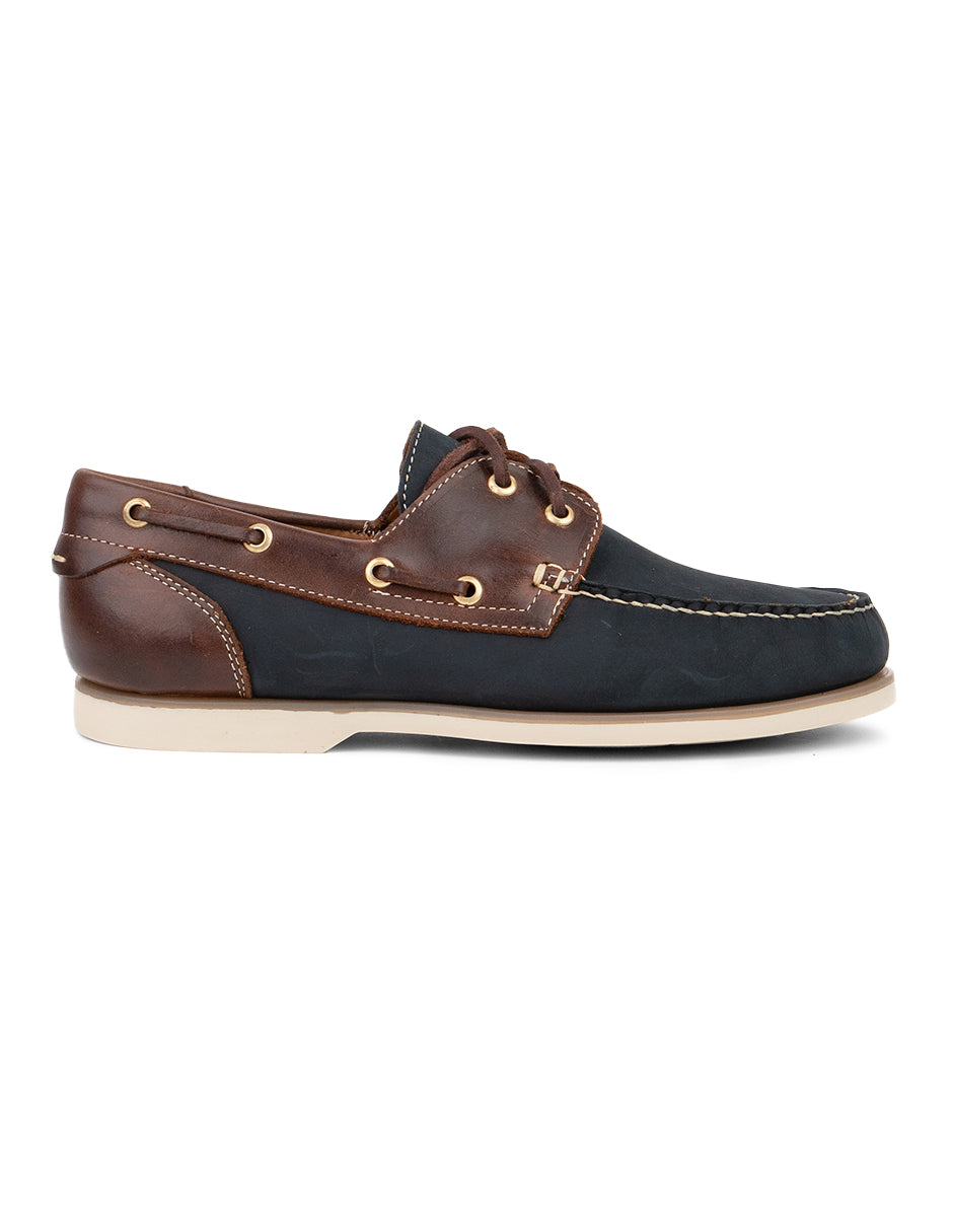 Costa Navy & Brown