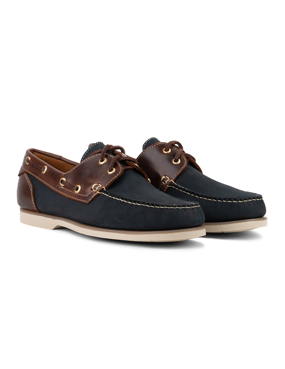 Costa Navy & Brown