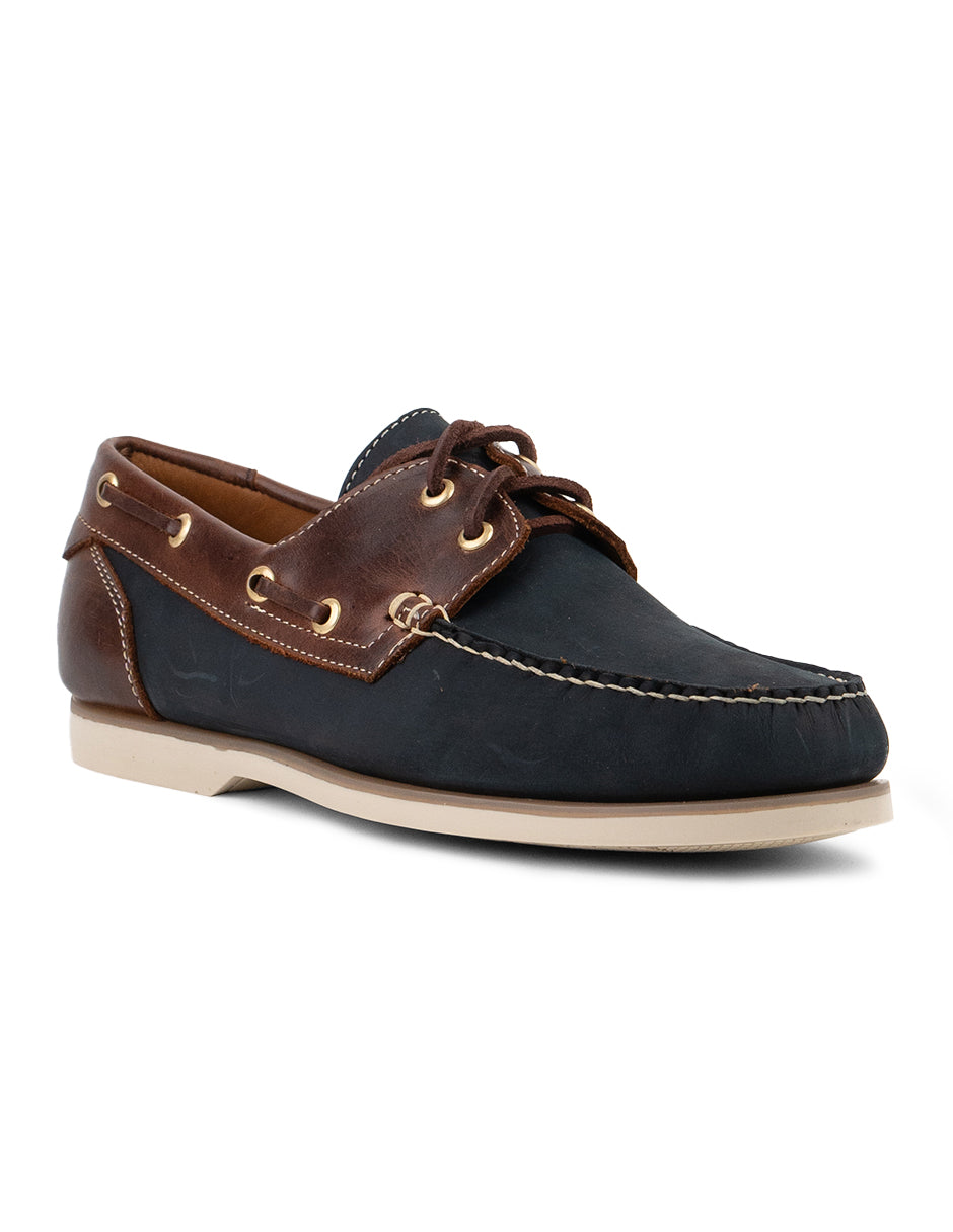 Costa Navy & Brown