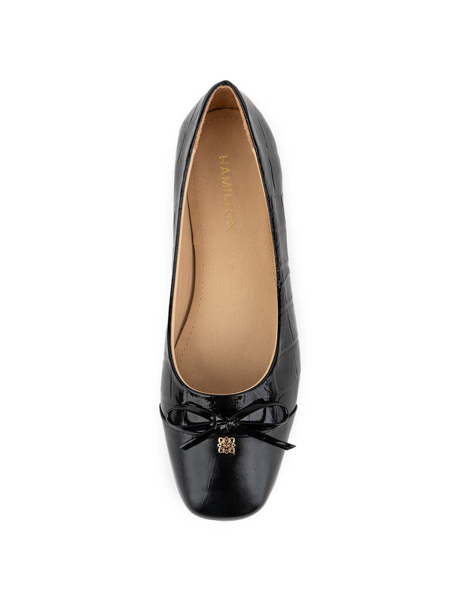 Elisa Black Croco