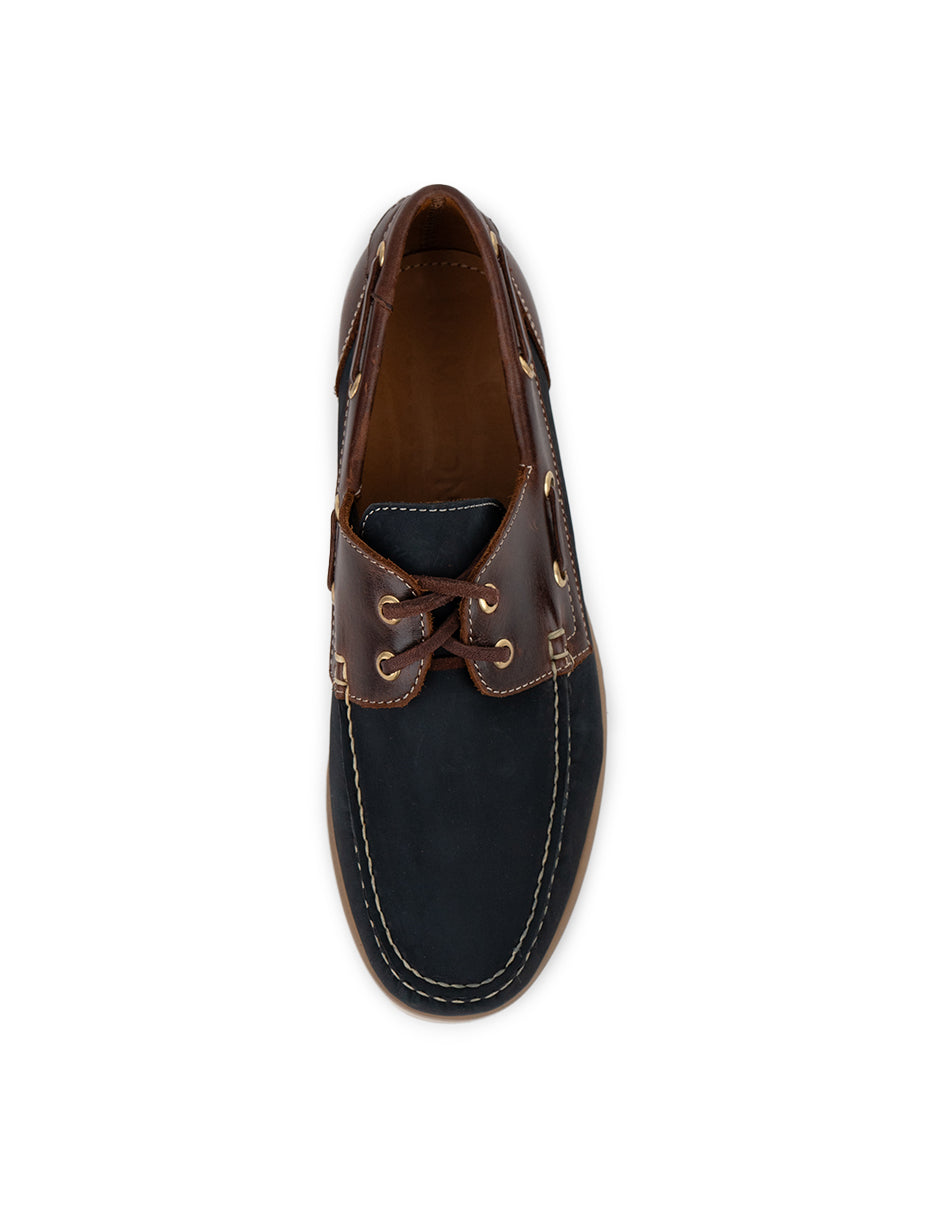 Costa Navy & Brown