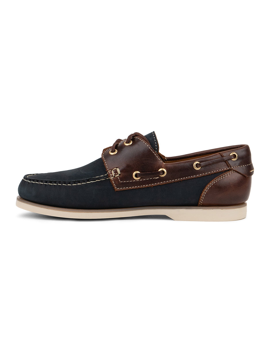 Costa Navy & Brown