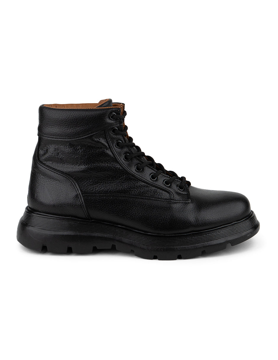 Bota combat negra para hombre Boston Black - vista principal