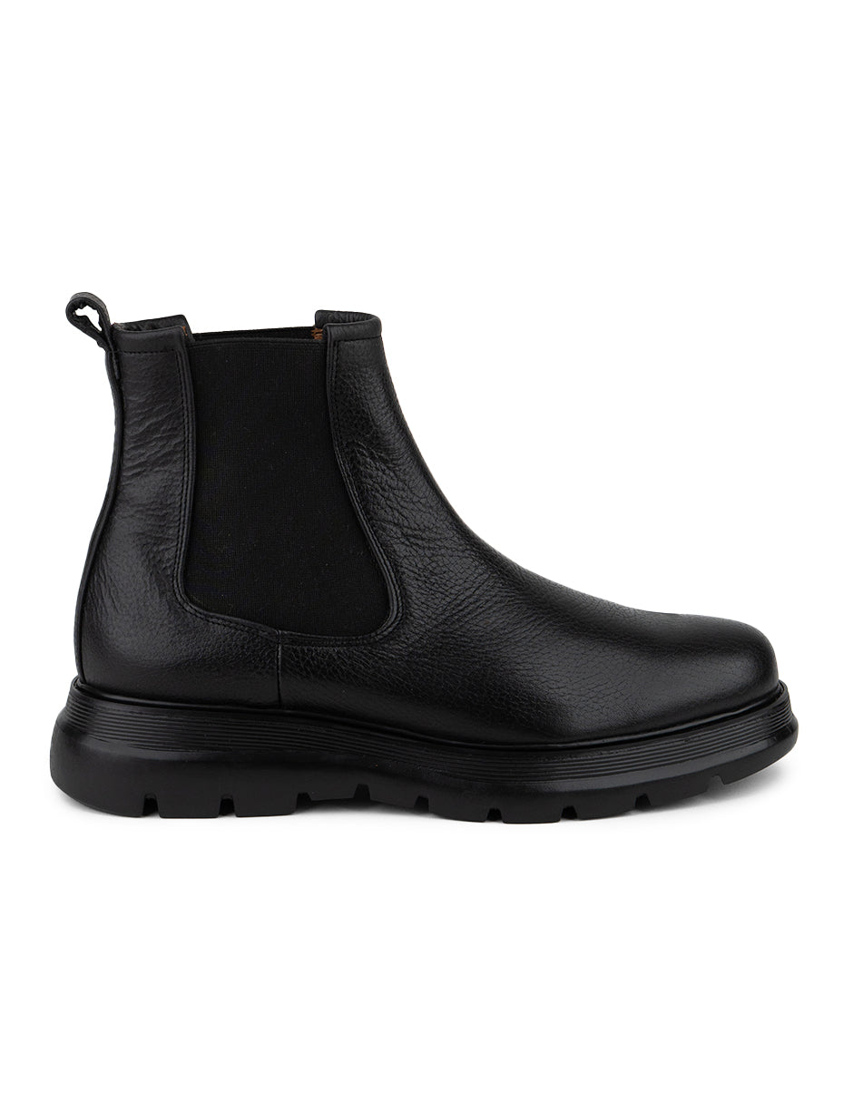 Botín Chelsea negro para hombre Logan Black - vista principal